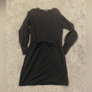 Black Express Sweatshirt Dress - NWOT